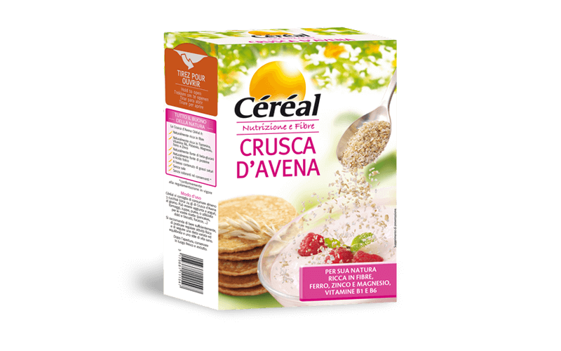 Crusca d'avena Nutrizione e fibre su cereal.it