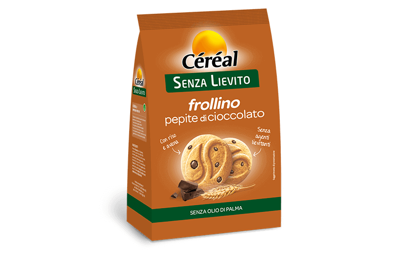 Frollini Pepite di cioccolato Céréal senza lievito