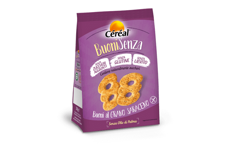 Biscotti Buoni al grano saraceno Buoni Senza su cereal.it