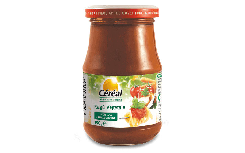 Ragu vegetale Alternativa Vegetale su cereal.it