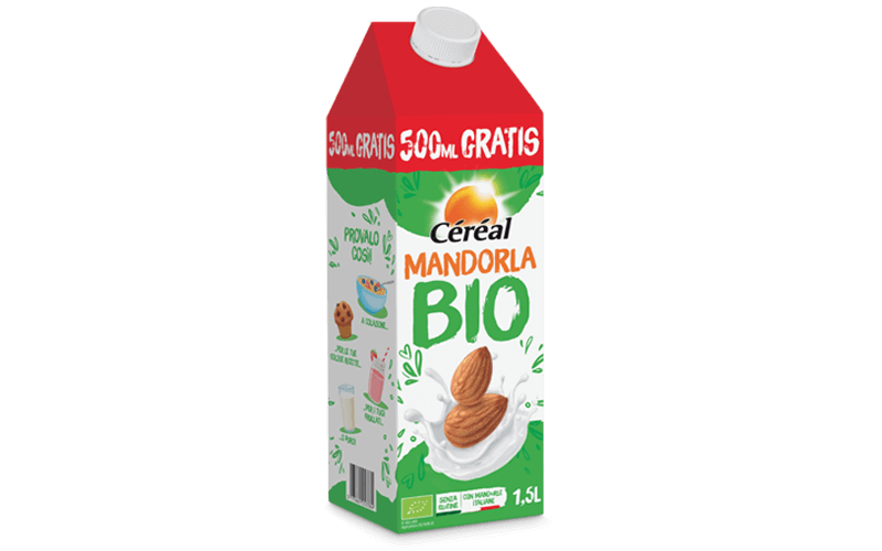 Bevanda mandorla bio Céréal, senza glutine e lattosio