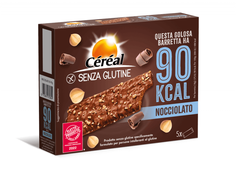 Barrette noccialato Céréal senza glutine