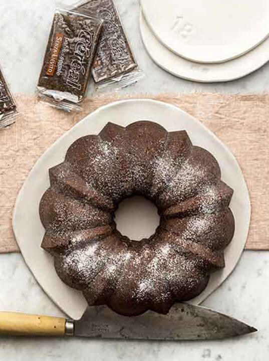 Pandolce di Pane di Segale Céréal Senza Lievito al Cioccolato