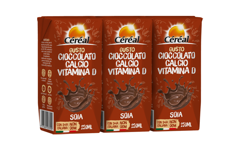 Soia Drink Cacao Cérèal senza lattosio