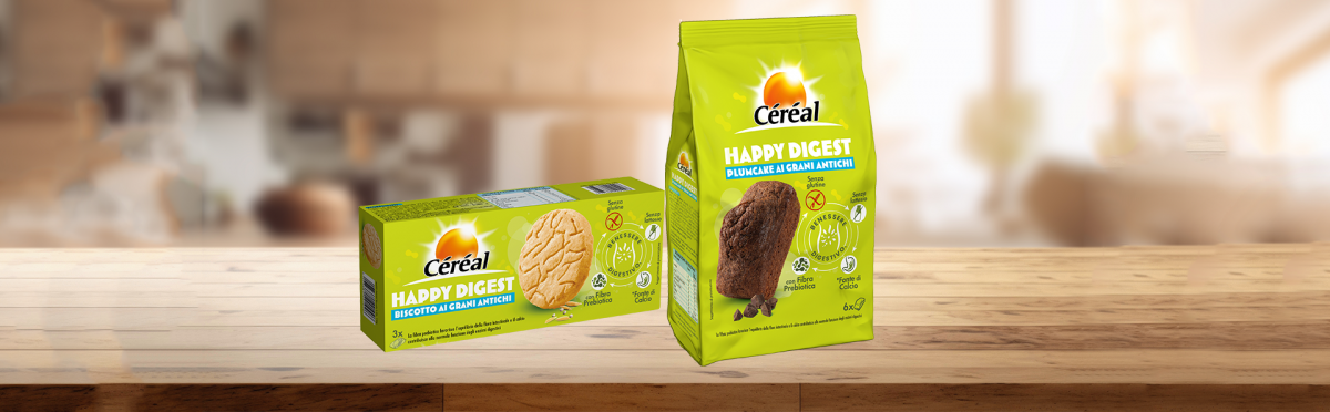 Biscotti Digestivi e Dietetici Happy Digest Céréal