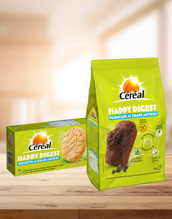 Biscotti Digestivi e Dietetici Happy Digest Céréal