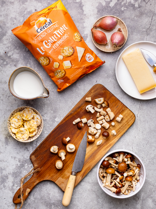 Come preparare la crema funghi e patate: step 2