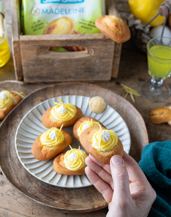 delizie al limone con madeleine céréal