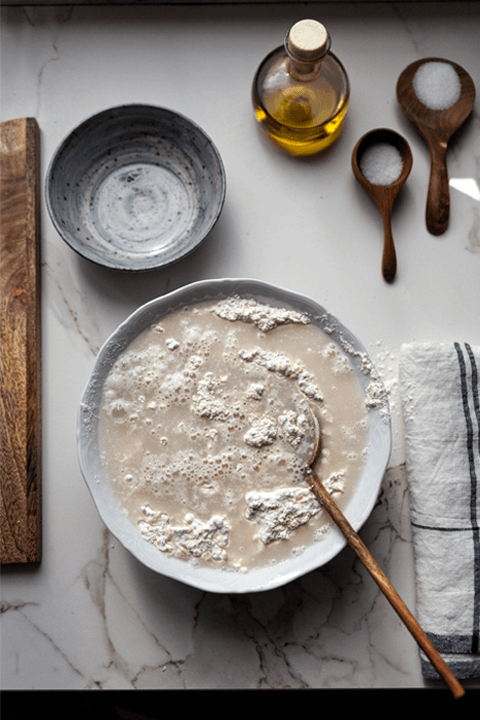 focaccia alla crusca d'avena