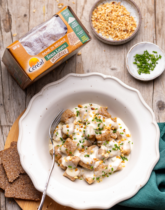 Ricetta Gnocchi di Segale con Fonduta di Formaggi