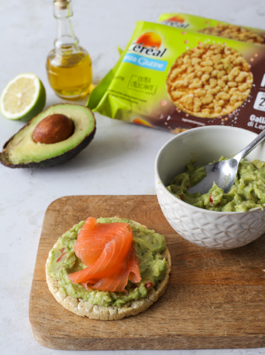 Come preparare la torretta guacamole e salmone: step 5