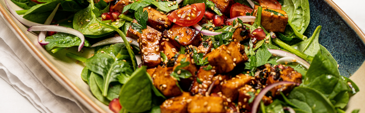 ricetta insalata tofu miele