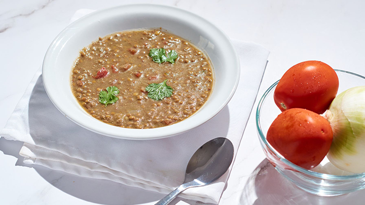 Meal prep idee: zuppa di lenticchie