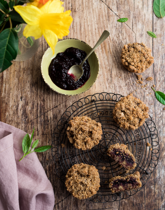 ricetta mini sbriciolate con biscotti con gocce di cioccolato céréal