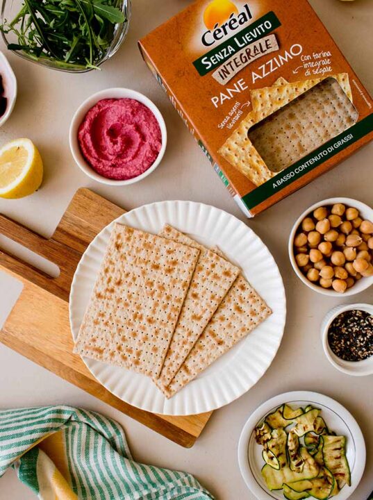 Ricetta Pane Azzimo con Hummus step 1