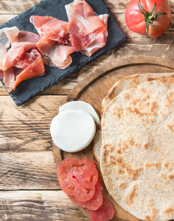 ricetta piadina senza olio