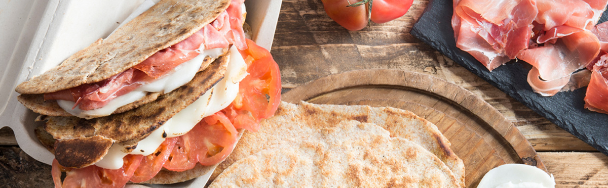 ricetta piadina senza olio