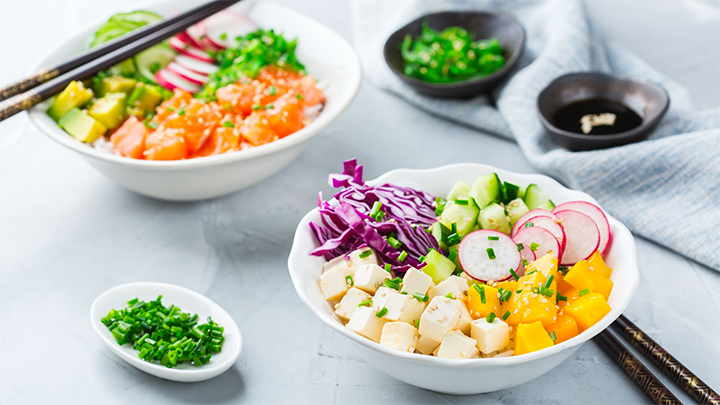 Poké Bowl con Tofu