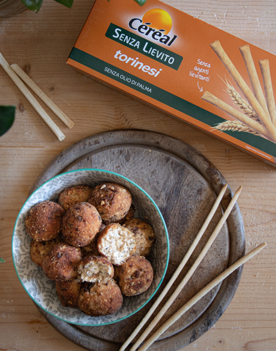 polpette ricotta funghi