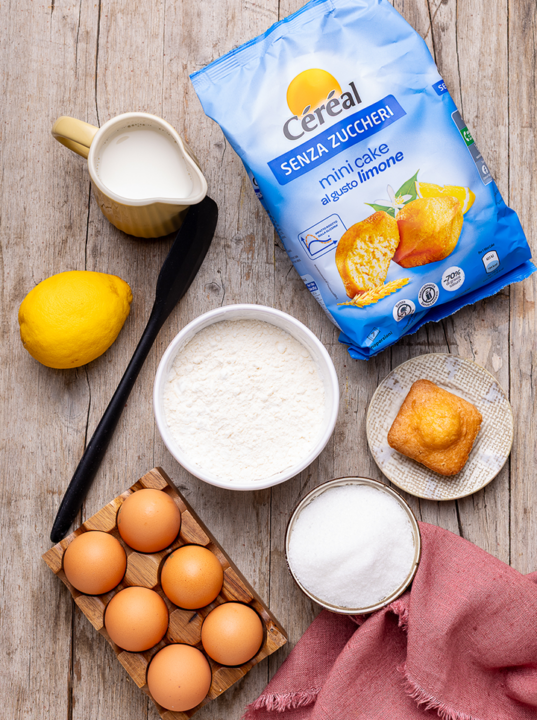 Preparazione Torta Mimosa: step 1