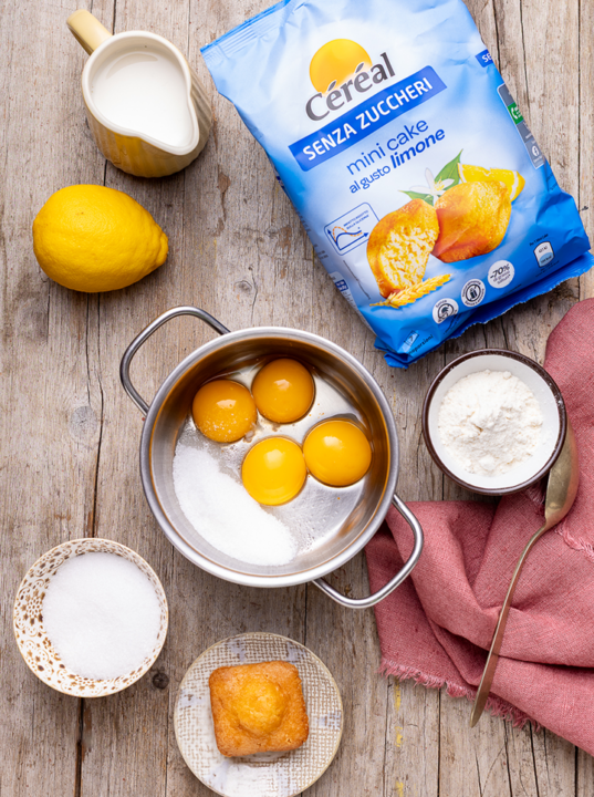 Preparazione Torta Mimosa: step 4