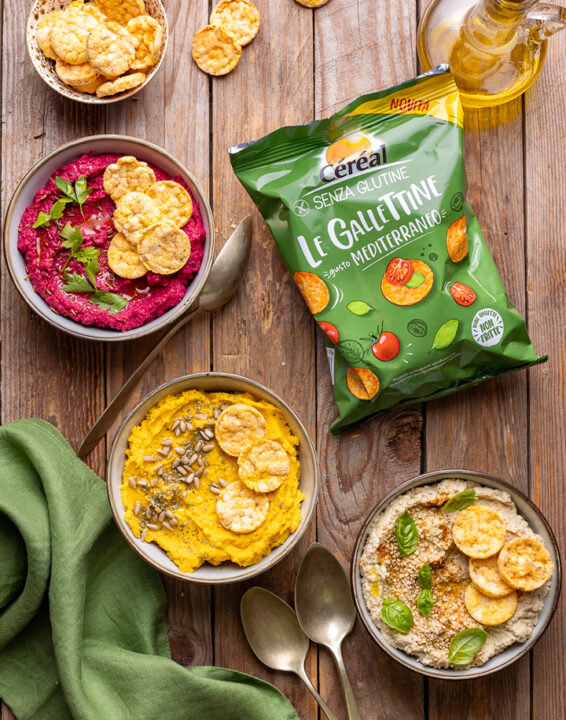 Ricette Hummus con Barbabietola, Carote e Melanzane