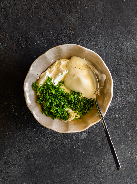 sfoglie con salmone céréal