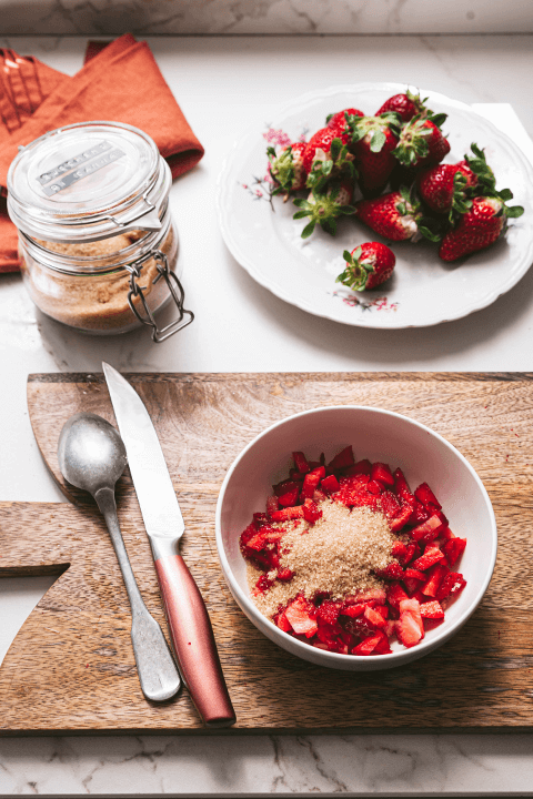 tiramisu alle fragole