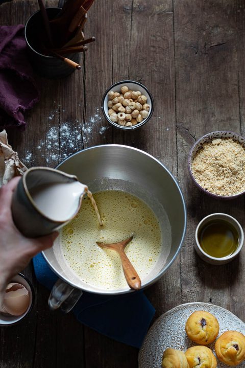 torta nocciole senza lattosio