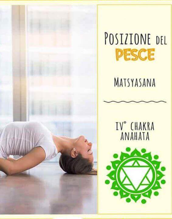 Yoga: la posizione che ti rende sano come un Pesce