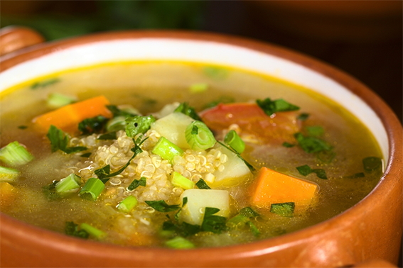 Zuppa di Quinoa, Céréal 